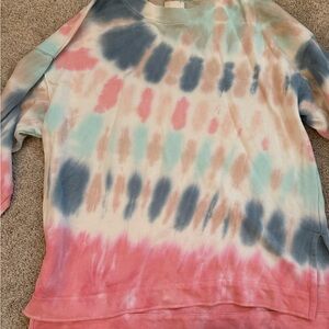 American Eagle Outfitters Pastel Tie-Dye Sweatshirt